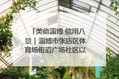 美德淄博 信用八景｜淄博市张店区体育场街道广场社区以诚信串起幸福脉络