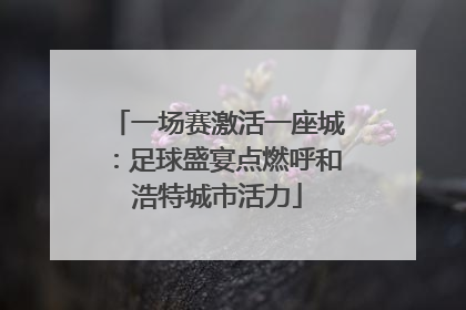 一场赛激活一座城：足球盛宴点燃呼和浩特城市活力
