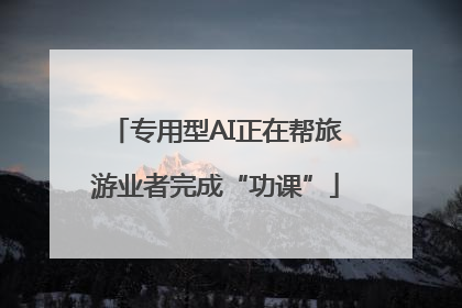 专用型AI正在帮旅游业者完成“功课”