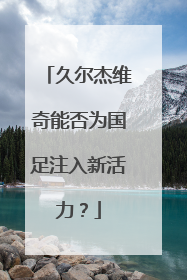 久尔杰维奇能否为国足注入新活力？