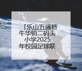 乐山五通桥牛华镇二码头小学2025年校园足球联赛圆满收官