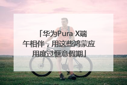 华为Pura X端午相伴，用这些鸿蒙应用度过惬意假期