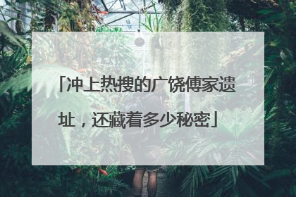 冲上热搜的广饶傅家遗址，还藏着多少秘密