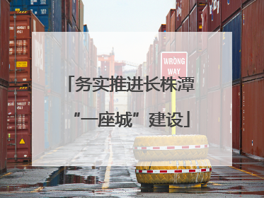 务实推进长株潭“一座城”建设