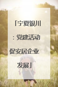 宁夏银川：党建活动促安居企业发展