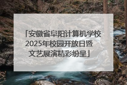 安徽省阜阳计算机学校2025年校园开放日暨文艺展演精彩纷呈