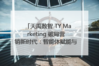 天禹数智 TY Marketing 破局营销新时代：智能体赋能与人才培育双轮驱动