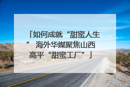 如何成就“甜蜜人生” 海外华媒聚焦山西高平“甜蜜工厂”