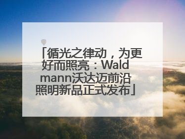 循光之律动，为更好而照亮：Waldmann沃达迈前沿照明新品正式发布