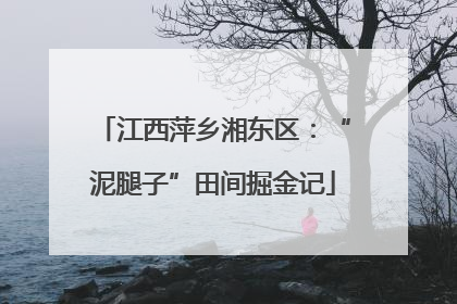江西萍乡湘东区：“泥腿子”田间掘金记
