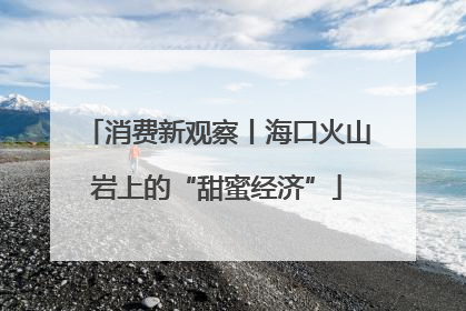 消费新观察丨海口火山岩上的“甜蜜经济”