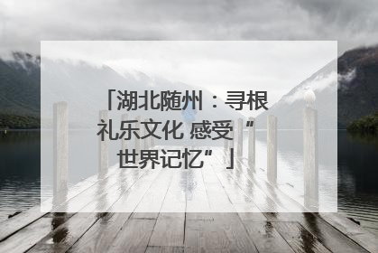湖北随州：寻根礼乐文化 感受“世界记忆”