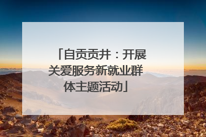 自贡贡井：开展关爱服务新就业群体主题活动