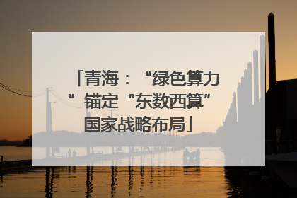 青海：“绿色算力”锚定“东数西算”国家战略布局