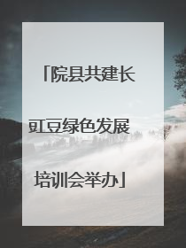 院县共建长豇豆绿色发展培训会举办