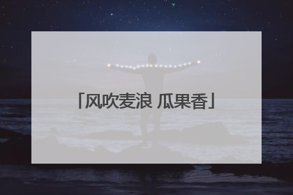 风吹麦浪 瓜果香