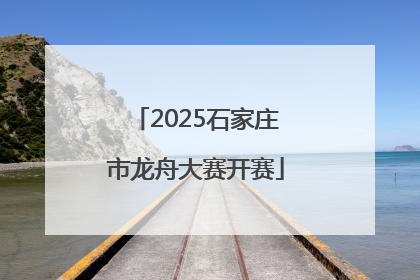 2025石家庄市龙舟大赛开赛