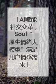 AI赋能社交变革，Soul“原生情绪大模型”满足用户情感需求